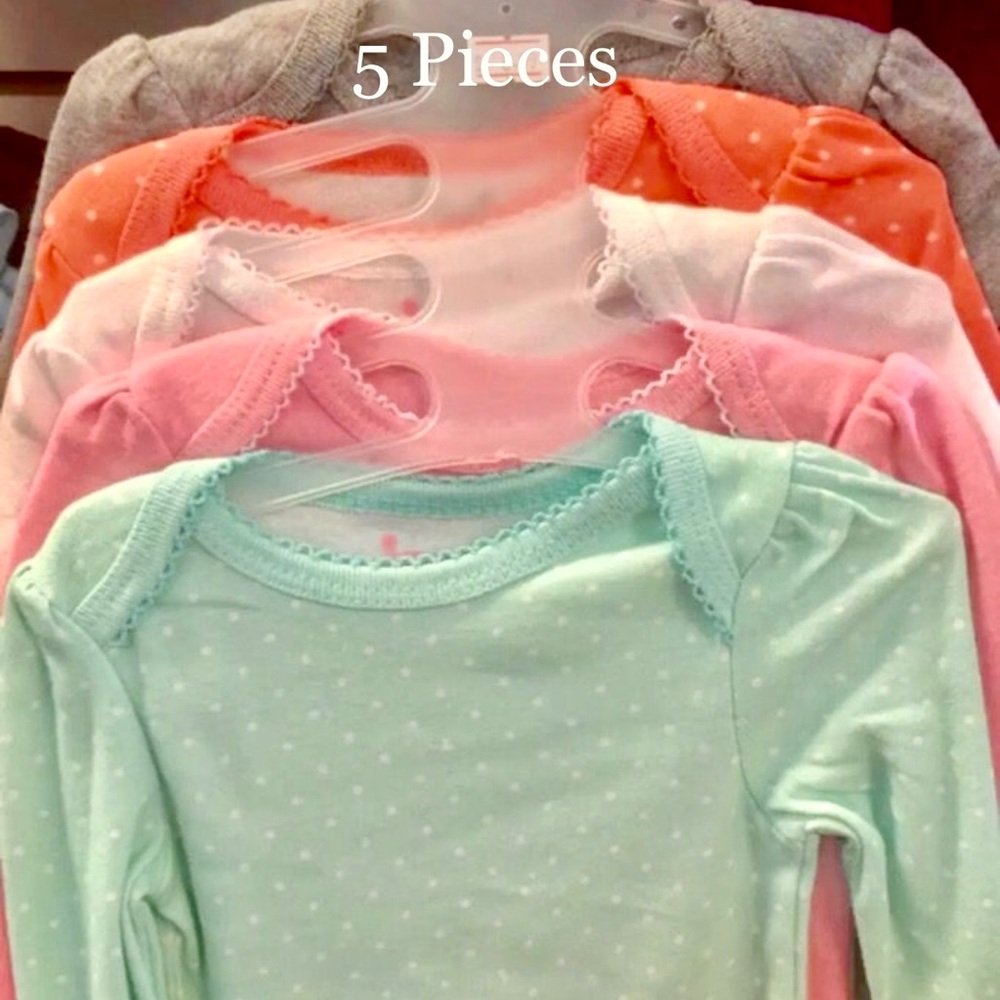 ✅ New “Circo” 5 Pack Long Sleeve Bodysuit